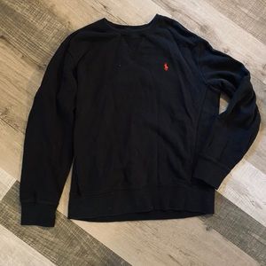 Ralph Lauren Polo Black Crewneck Sweatshirt- Lg